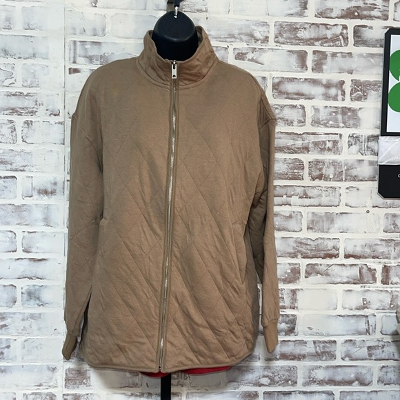 Heimish quilted zip up NWOT women’s large - Picture 1 of 5